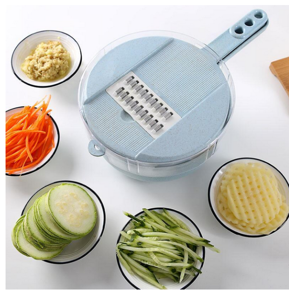 Mandoline Slicer Vegetable Slicer Potato Peeler Carrot Onion Grater With Strainer Vegetable Cutter 8 In 1 Kitchen Accessories