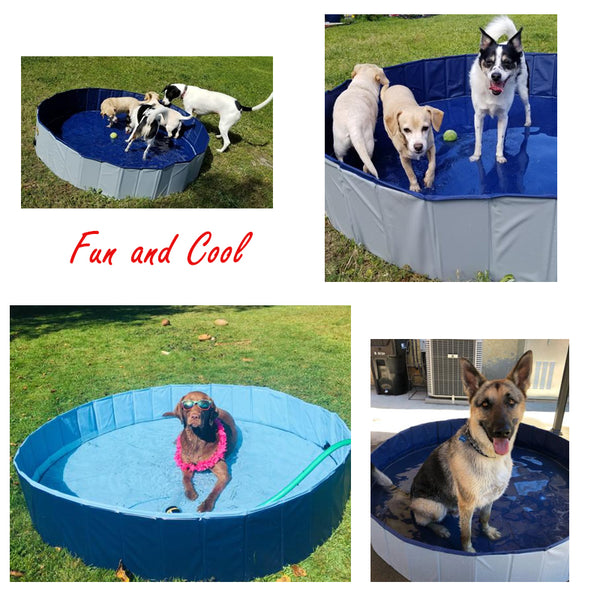 Jetjow-Foldable Dog Swimming Pool