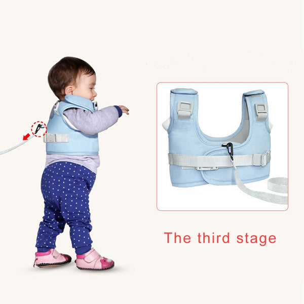 Baby Learning Walking Belt Baby Walker Toddler Rope Boy Girl Seat Walk Anti-fall Belt Baby Dual-use Child Traction Rope Artifact